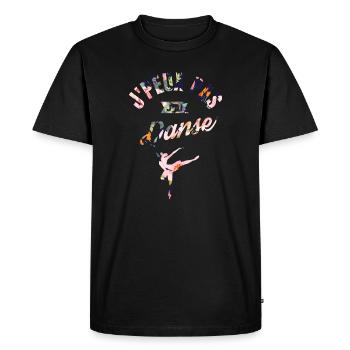 J'Peux Pas J'Ai Danse - T-shirt Premium bio Homme - noir - Devant - Nico (187cm)