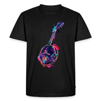 Banjo - T-shirt Premium bio Homme - noir - Devant - Nico (187cm)