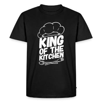 Cooking Cooking Culinary Art Cook - Men's Premium Organic T-Shirt - black - Front - Nico (187cm)