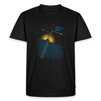 Official lightcycle driver - Men's Premium Organic T-Shirt - black - Front - Nico (187cm)