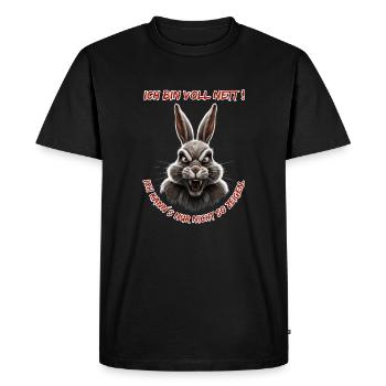 I'm really nice. I just can't show it like that. - Men's Premium Organic T-Shirt - black - Front - Nico (187cm)