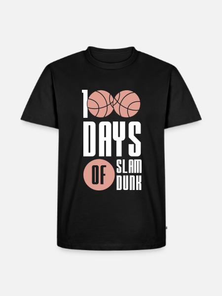 Basketball Slam Dunk - Men's Premium Organic T-Shirt - black
