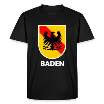 Le magnifique Badnerland - T-shirt Premium bio Homme - noir - Devant - Nico (187cm)