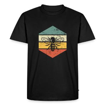Beekeeper Zeidler Beekeeping Beekeepers Beekeepers - Men's Premium Organic T-Shirt - black - Front - Nico (187cm)