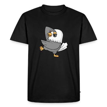 Eagles dance dancercool - Men's Premium Organic T-Shirt - black - Front - Nico (187cm)