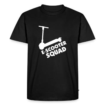 E-Scooter Roller Scooter - T-shirt Premium bio Homme - noir - Devant - Nico (187cm)