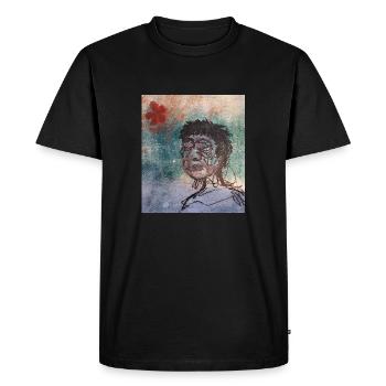there is hope - Men's Premium Organic T-Shirt - black - Front - Nico (187cm)