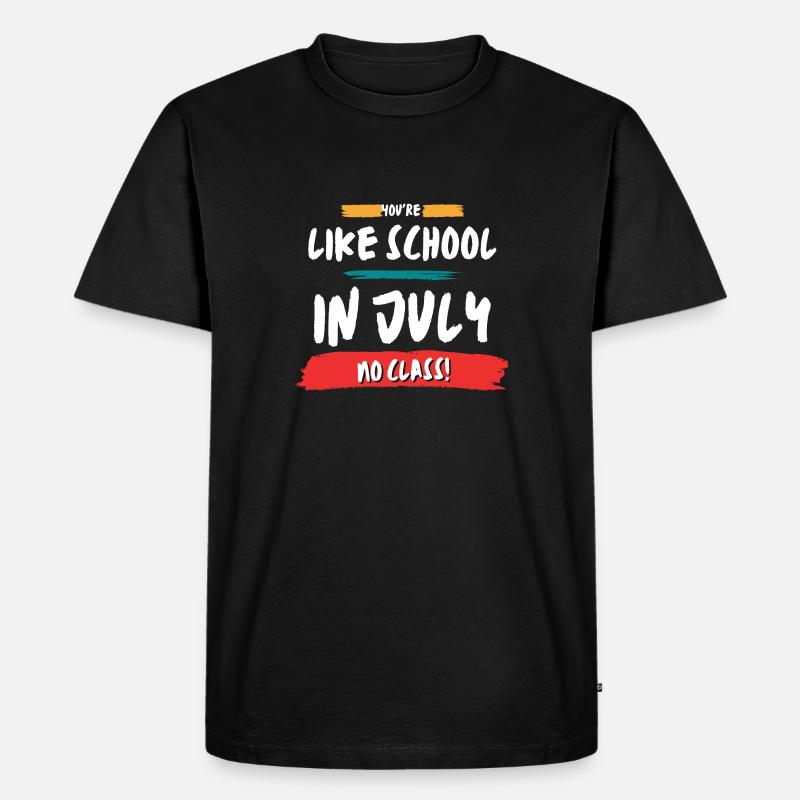 Pas de classe - T-shirt Premium bio Homme - noir
