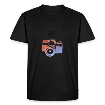 Split, Croatia - Men's Premium Organic T-Shirt - black - Front - Nico (187cm)