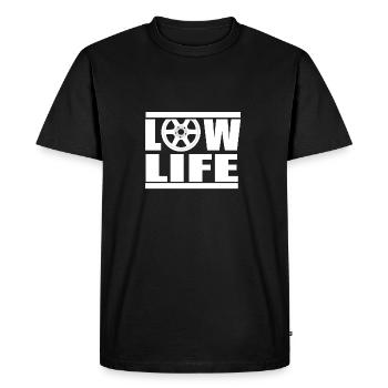 LOW LIFE TUNING Geschenkidee Motiv Design Style - T-shirt Premium bio Homme - noir - Devant - Nico (187cm)