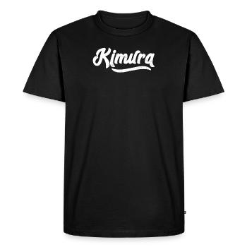 BJJ Kimura BJJ Hug MMA JiuJitsu Brésilien - T-shirt Premium bio Homme - noir - Devant - Nico (187cm)