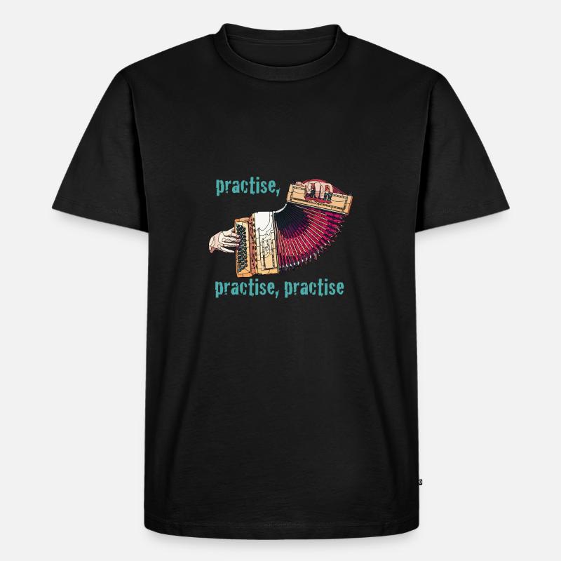 practise box - Männer Premium Bio T-Shirt - Schwarz