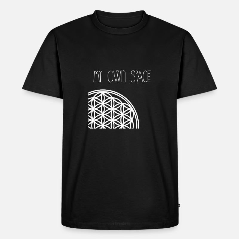 Space 19 - Männer Premium Bio T-Shirt - Schwarz