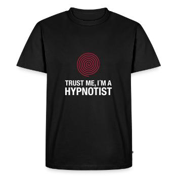 Trust me I´m A Hypnotist - T-shirt Premium bio Homme - noir - Devant - Nico (187cm)