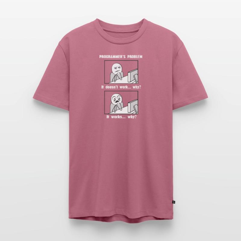 Computer Scientist Computer Nerd Software Coder Men's Premium Organic T-Shirt