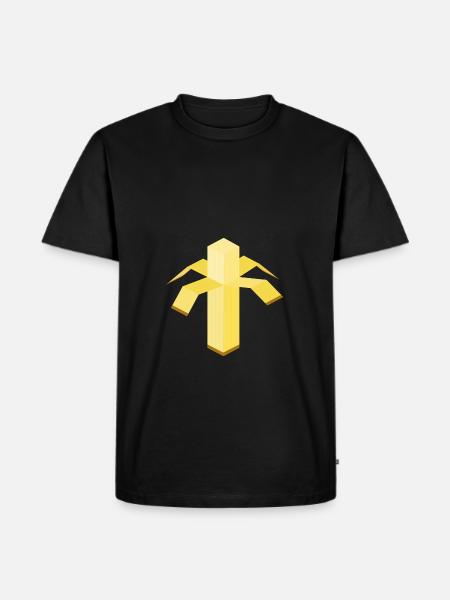 représentation abstraite d'une banane - T-shirt Premium bio Homme - noir