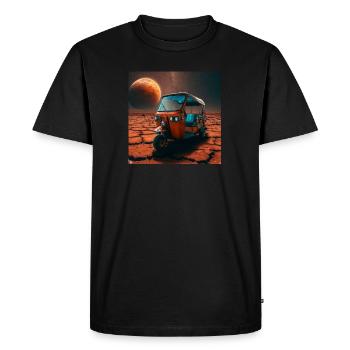 Tuk Tuk Thailandais Sur La Planete Mars - T-shirt Premium bio Homme - noir - Devant - Nico (187cm)