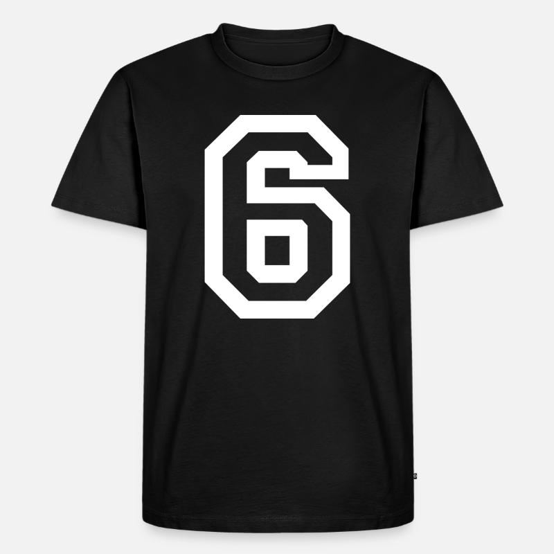67 Minimalistisches Trenddesign - Männer Premium Bio T-Shirt - Schwarz
