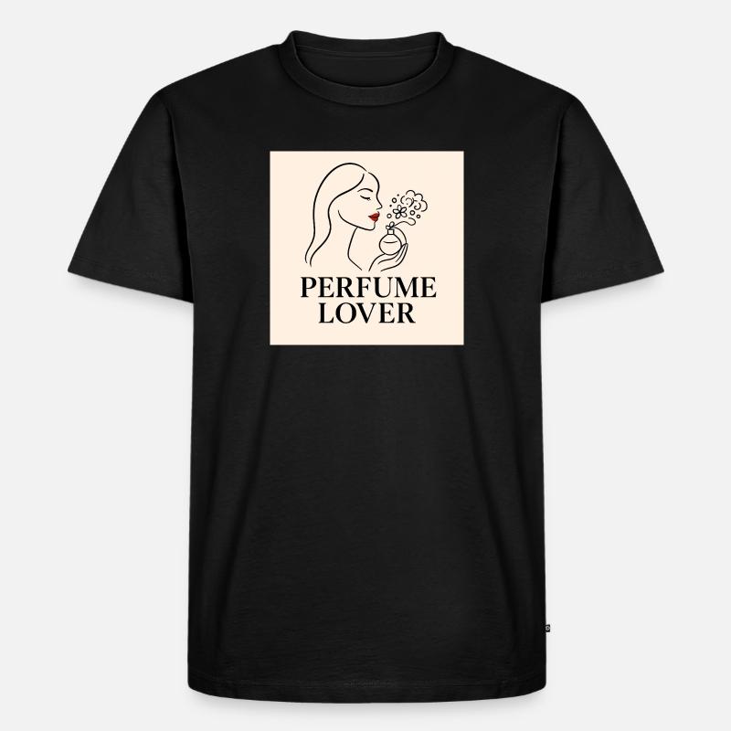 Perfume_Lover - Männer Premium Bio T-Shirt - Schwarz