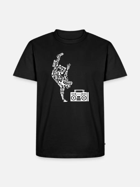 Hip hop | Dancer - Men's Premium Organic T-Shirt - black