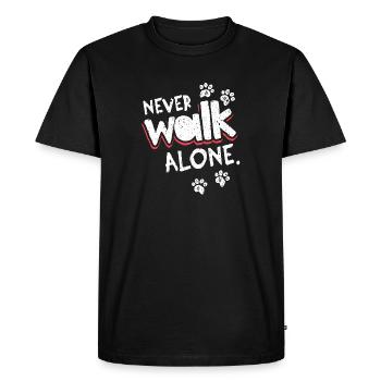 Cadeau de propriétaire de chien drôle - T-shirt Premium bio Homme - noir - Devant - Nico (187cm)