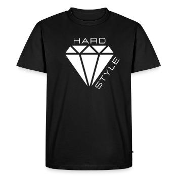 Hardstyle - T-shirt Premium bio Homme - noir - Devant - Nico (187cm)