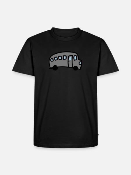 Bus 3 - Men's Premium Organic T-Shirt - black