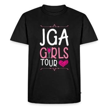 Jga Bachelorette Girls Tour - Men's Premium Organic T-Shirt - black - Front - Nico (187cm)