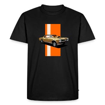 Hot rod - Men's Premium Organic T-Shirt - black - Front - Nico (187cm)
