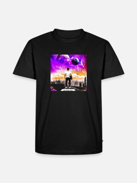Crazy Eights - Männer Premium Bio T-Shirt - Schwarz