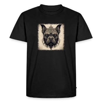 Funny Quote Beagle Dog Gift Dog Friendly Lover - Men's Premium Organic T-Shirt - black - Front - Nico (187cm)