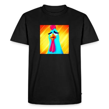 coq collection 2 - T-shirt Premium bio Homme - noir - Devant - Nico (187cm)