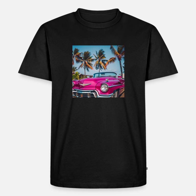 Caddy 2 - Männer Premium Bio T-Shirt - Schwarz