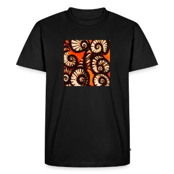 ESCARGOT - T-shirt Premium bio Homme - noir - Devant - Nico (187cm)