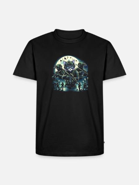 Special Purr-ations - Men's Premium Organic T-Shirt - black