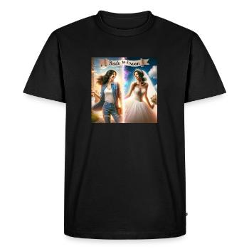 Enterrement de vie de jeune fille Mariage - T-shirt Premium bio Homme - noir - Devant - Nico (187cm)