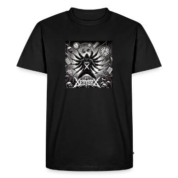 person struggling to juggle multiple tasks - Men's Premium Organic T-Shirt - black - Front - Nico (187cm)