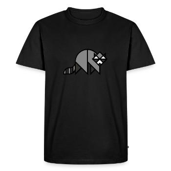 Animals Animals Animal Print Nature 33 - Men's Premium Organic T-Shirt - black - Front - Nico (187cm)