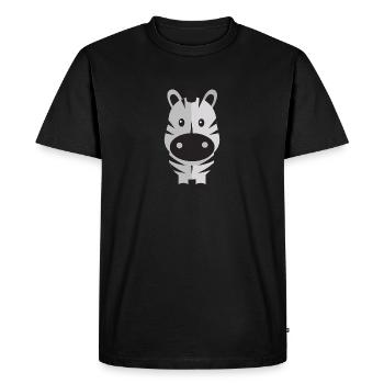 Animals Animals Animal Print Nature 46 - Men's Premium Organic T-Shirt - black - Front - Nico (187cm)