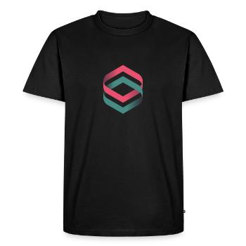 illusion - T-shirt Premium bio Homme - noir - Devant - Nico (187cm)