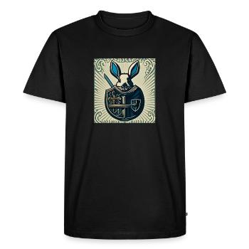 Make Easter Great Again III - Men's Premium Organic T-Shirt - black - Front - Nico (187cm)