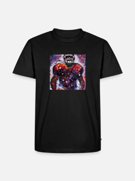 American football - Männer Premium Bio T-Shirt - Schwarz