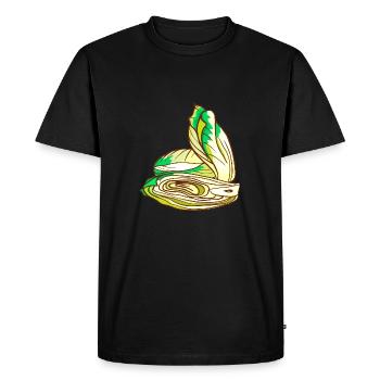 Chiorée Chicoree Salad - Men's Premium Organic T-Shirt - black - Front - Nico (187cm)