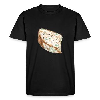 Moldy bread / fungi / mushrooms - Men's Premium Organic T-Shirt - black - Front - Nico (187cm)