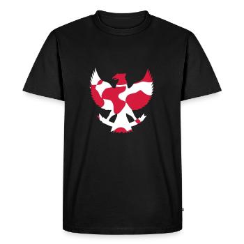INDONÉSIE INDONÉSIE GARUDA - CAMO / CAMO - T-shirt Premium bio Homme - noir - Devant - Nico (187cm)