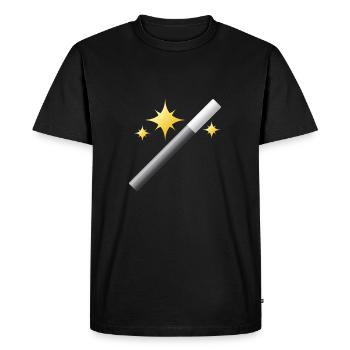 Assistant sorcier sorcier conjure sorcière magique magique - T-shirt Premium bio Homme - noir - Devant - Nico (187cm)
