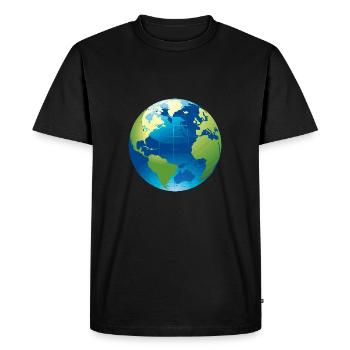 Globe - Globe - T-shirt Premium bio Homme - noir - Devant - Nico (187cm)