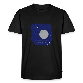 Mima - des thats pas de lune - T-shirt Premium bio Homme - noir - Devant - Nico (187cm)