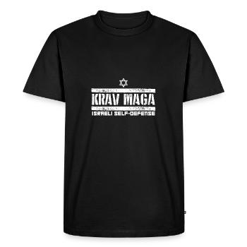 Krav Maga - T-shirt Premium bio Homme - noir - Devant - Nico (187cm)