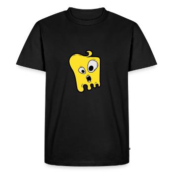 Monstre doux - T-shirt Premium bio Homme - noir - Devant - Nico (187cm)